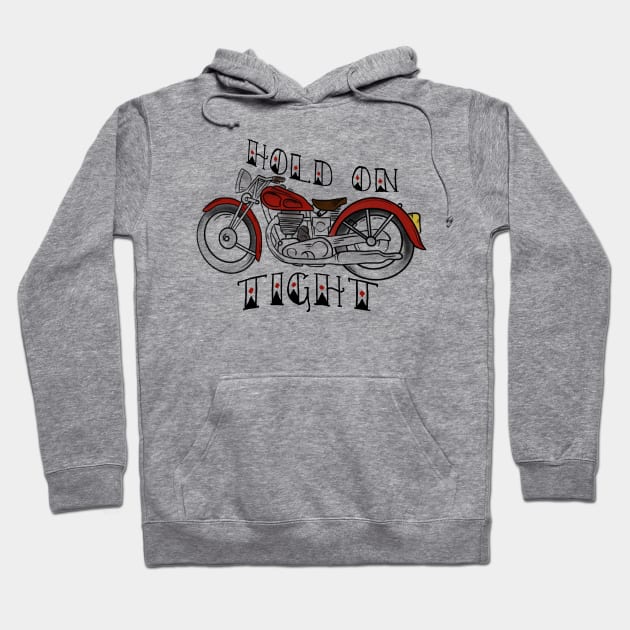 Motorcycle Hoodie by Kurakookaburra 